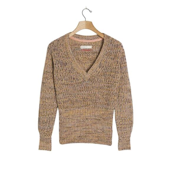 Anthropologie Pilcro Marika V-Neck Sweater Size S - Picture 1 of 6